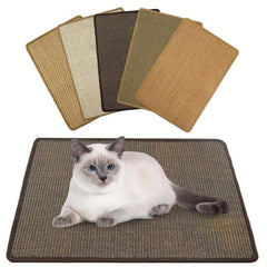 Sisal Cat Scratch Pad Protects Furniture & Satisfies Cat Instinct