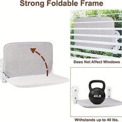 Foldable Cat Window Perch House with Strong Suction Cups