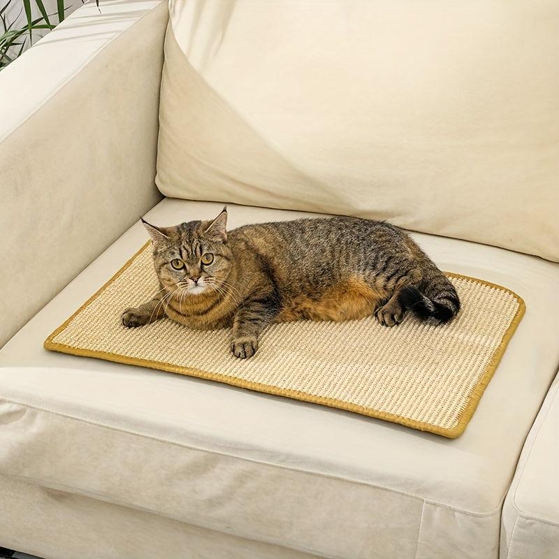 Sisal Cat Scratcher Mat for Indoor Cats