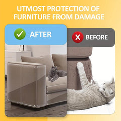 8pcs Cat Scratch Furniture Protector Set with 30 Pins