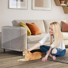 8pcs Cat Scratch Furniture Protector Set with 30 Pins