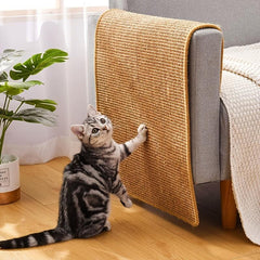 Sisal Cat Scratcher Mat Soft Scratch Pad Durable Protect Furniture