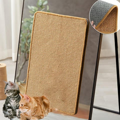 Sisal Cat Scratcher Mat Soft Scratch Pad Durable Protect Furniture