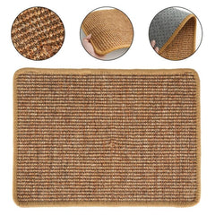 Sisal Cat Scratcher Mat Soft Scratch Pad Durable Protect Furniture