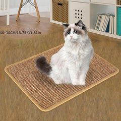 Sisal Cat Scratcher Mat Soft Scratch Pad Durable Protect Furniture