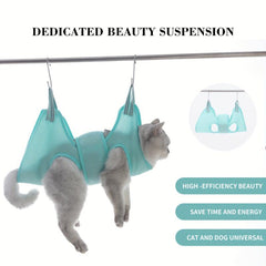 Pet Grooming Hammock Harness for Cats & Dogs - Safe & Easy Grooming