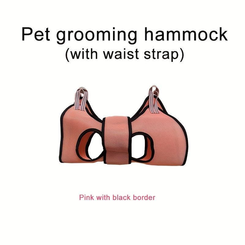 Pet Grooming Hammock Harness for Cats & Dogs - Safe & Easy Grooming