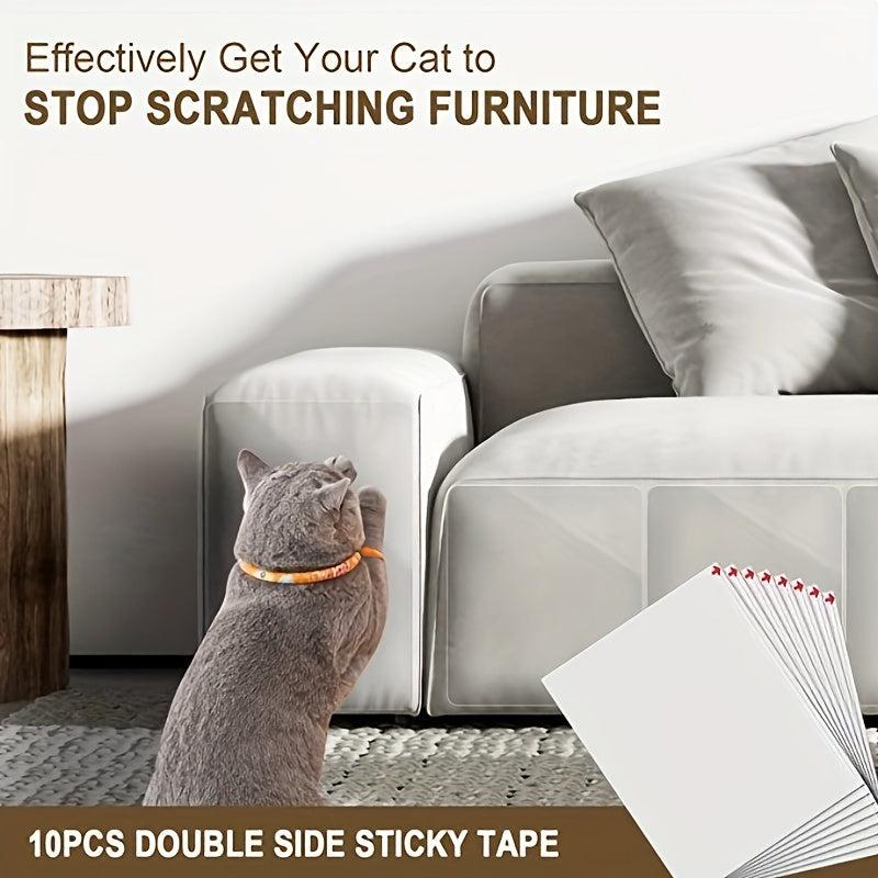 10pcs Anti Cat Scratch Furniture Protector Couch Protector