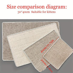 Durable Cat Scratching Mat - Wear-resistant Cat Bed Mat
