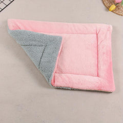 Pink Reversible Pet Mat Durable And Soft Cat Bed All Cat Nest Mat