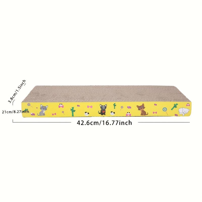 Large Cat Scratching Mat Interactive Toy Pad for Small & Large Cats