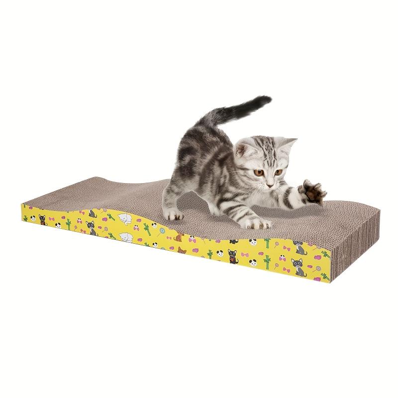 Large Cat Scratching Mat Interactive Toy Pad for Small & Large Cats