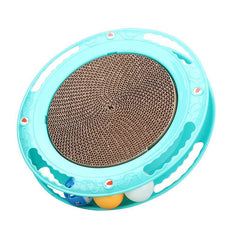 Interactive Cat Scratching Post Toy for Indoor Cats