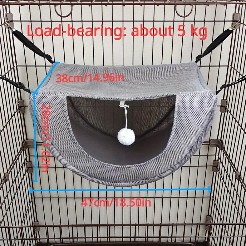 Summer Breathable Cat Cage Hammock Pet Bed