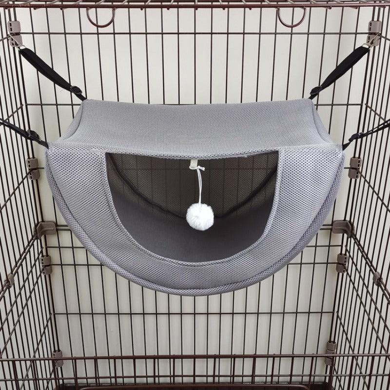 Summer Breathable Cat Cage Hammock Pet Bed