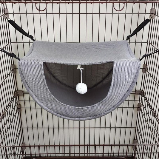 Summer Breathable Cat Cage Hammock Pet Bed