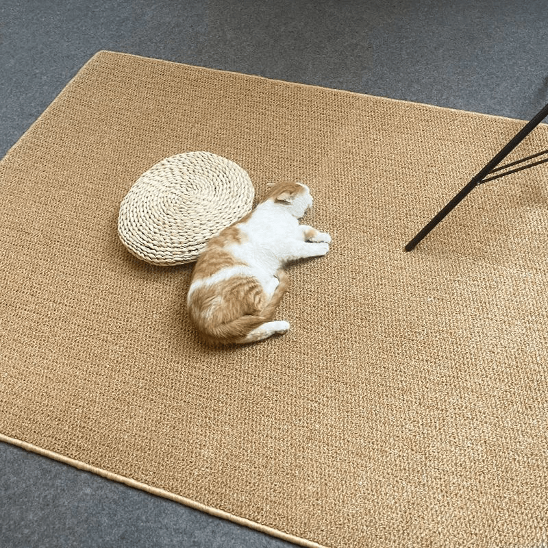 Sisal Cat Scratcher Mat Durable Scratching Pad & Claw Protection