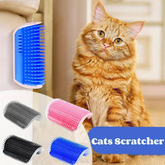 Large Cat Scratcher Cat Scratching Device Cat Toy Wall Corner Massage Brush