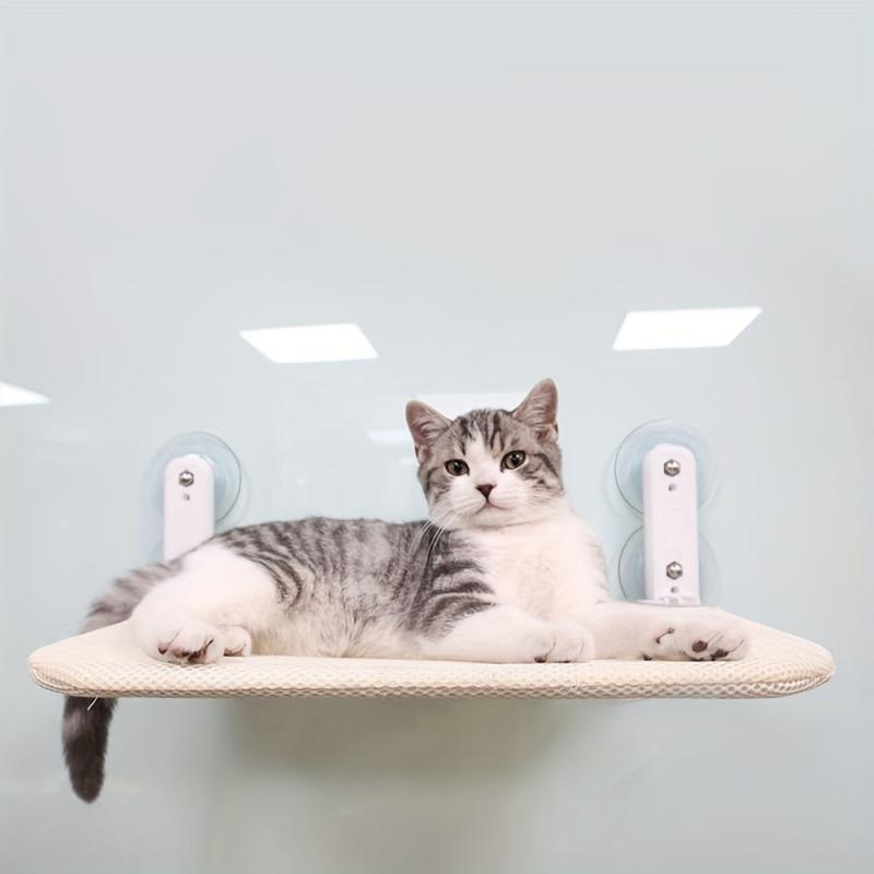 Foldable Cat Hammock Window Bed Suction Cup Hanging Perch