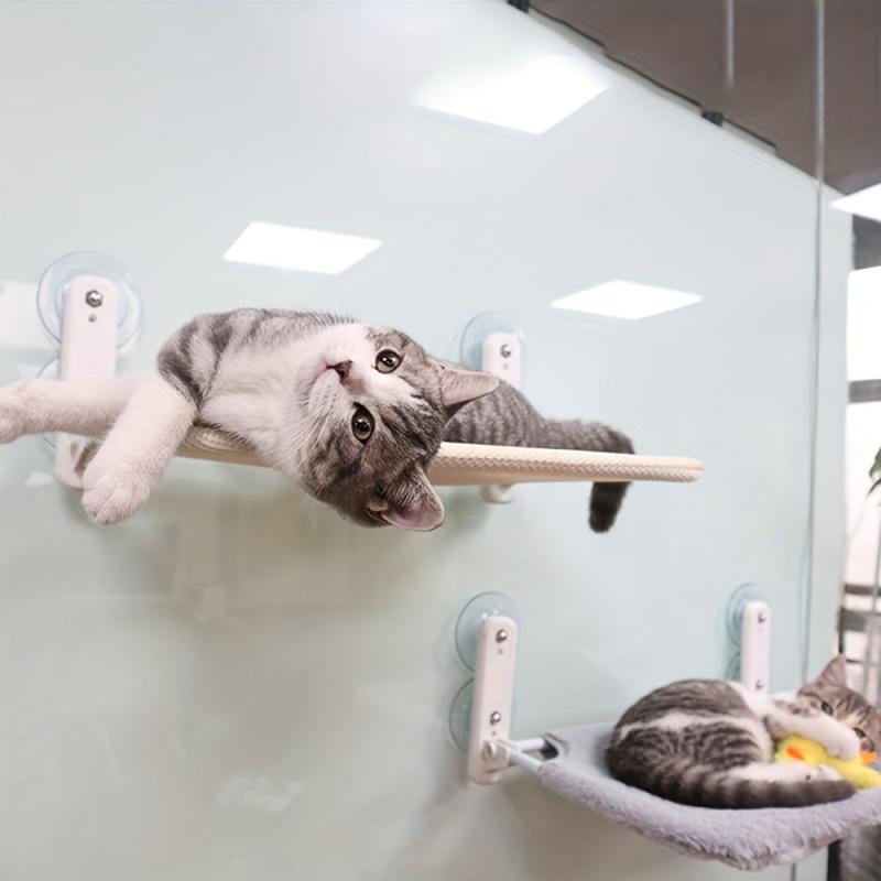 Foldable Cat Hammock Window Bed Suction Cup Hanging Perch