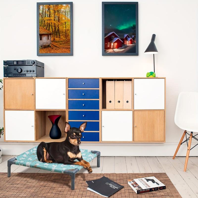 Elevated Dog Rocking Bed Detachable Dog Hammock Bed