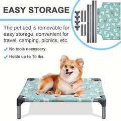 Elevated Dog Rocking Bed Detachable Dog Hammock Bed