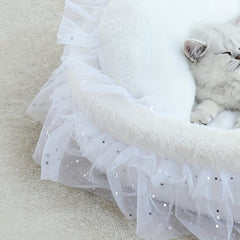 Cozy & Washable Pet Bed Four Seasons Nest for Cats