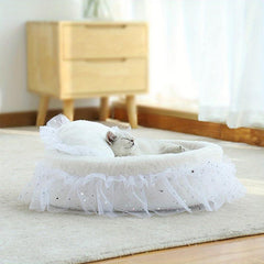 Cozy & Washable Pet Bed Four Seasons Nest for Cats