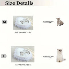 Cozy & Washable Pet Bed Four Seasons Nest for Cats