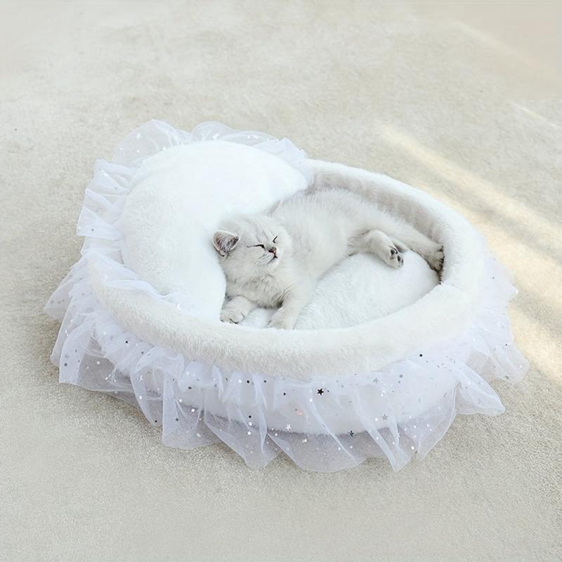 Cozy & Washable Pet Bed Four Seasons Nest for Cats