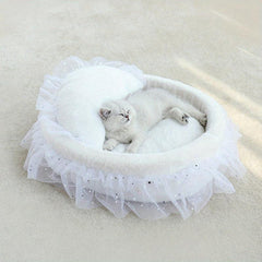 Cozy & Washable Pet Bed Four Seasons Nest for Cats
