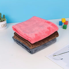 Pet Blanket Embossed Footprint Flannel Thickened Cat Blanket