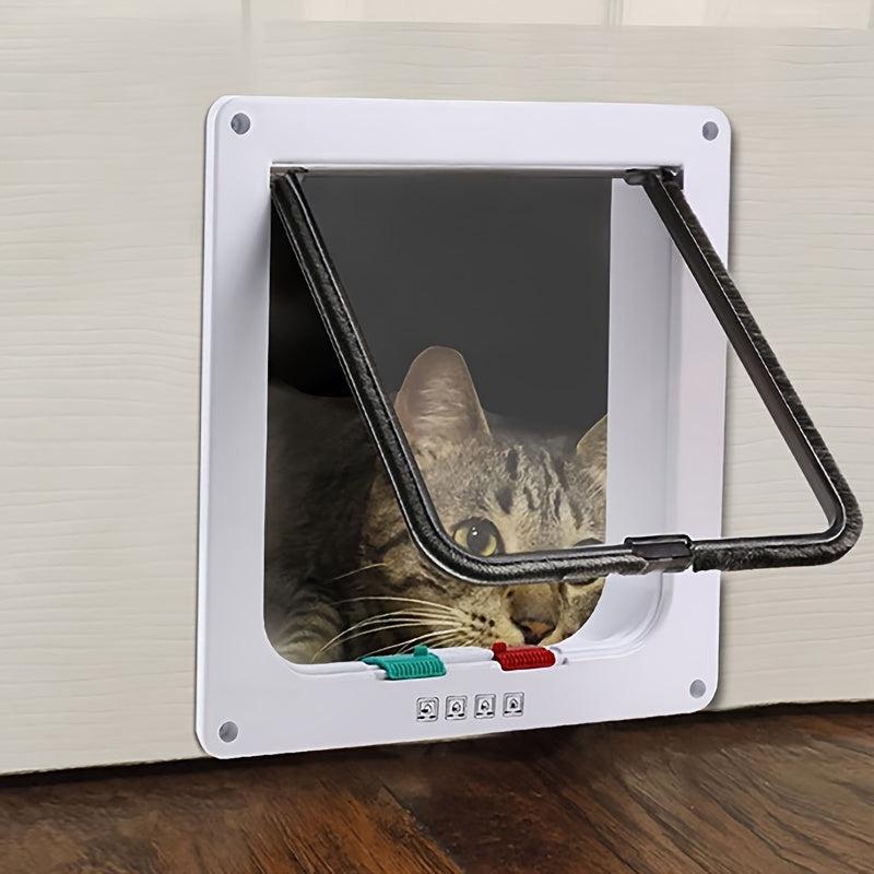 Pet Door Two way Entrance And Exit Hole Household Pet Small Door Acrylic Board