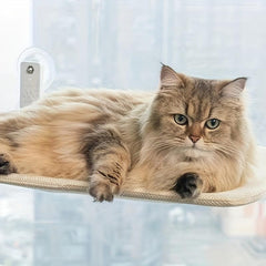 Foldable Cat Window Perch Strong Suction Cup Cat Hammock