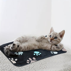 Pet Blanket Dog Cat Mat Coral Fleece Warm Puppy Blanket