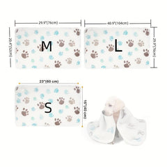Pet Blanket Dog Cat Mat Coral Fleece Warm Puppy Blanket