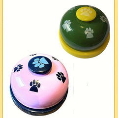1pc Pet Training Bell Round Cat Bell Cats And Dogs Trainer Random
