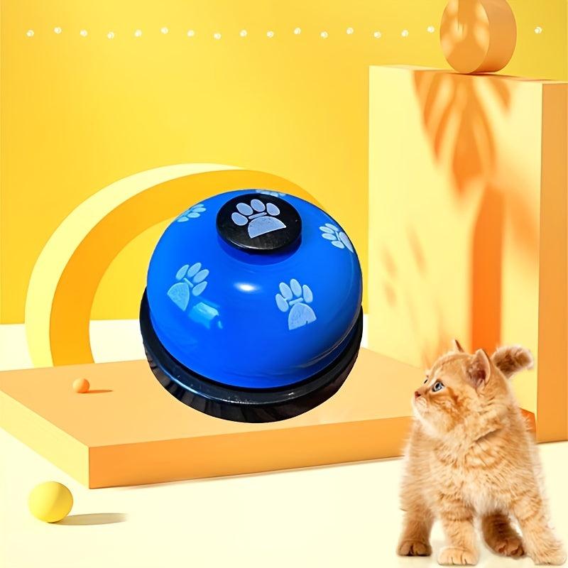 1pc Pet Training Bell Round Cat Bell Cats And Dogs Trainer Random