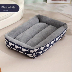 Cozy Indoor Dog & Cat Bed for Year-Round Comfort