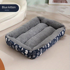Cozy Indoor Dog & Cat Bed for Year-Round Comfort