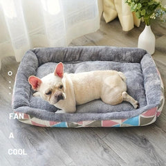 Cozy Indoor Dog & Cat Bed for Year-Round Comfort