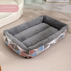 Cozy Indoor Dog & Cat Bed for Year-Round Comfort