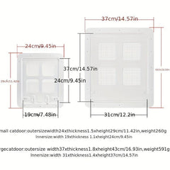 Lockable Self Closing Pet Screen Door for Home Safety and Pet Happiness