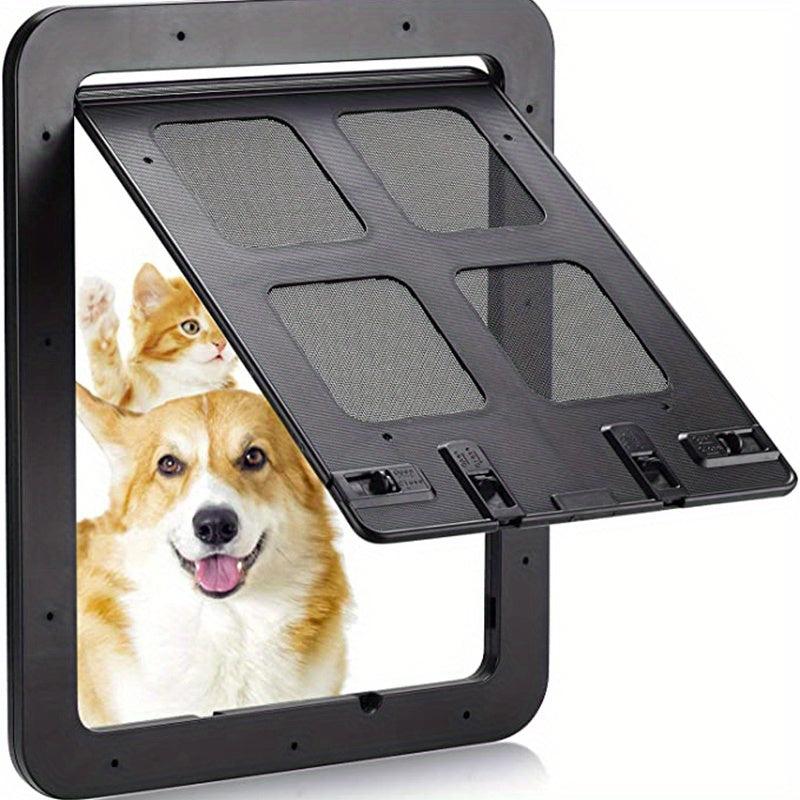 Lockable Self Closing Pet Screen Door for Home Safety and Pet Happiness