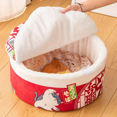 Soft Washable Cat Sofa Bed Removable Cushion