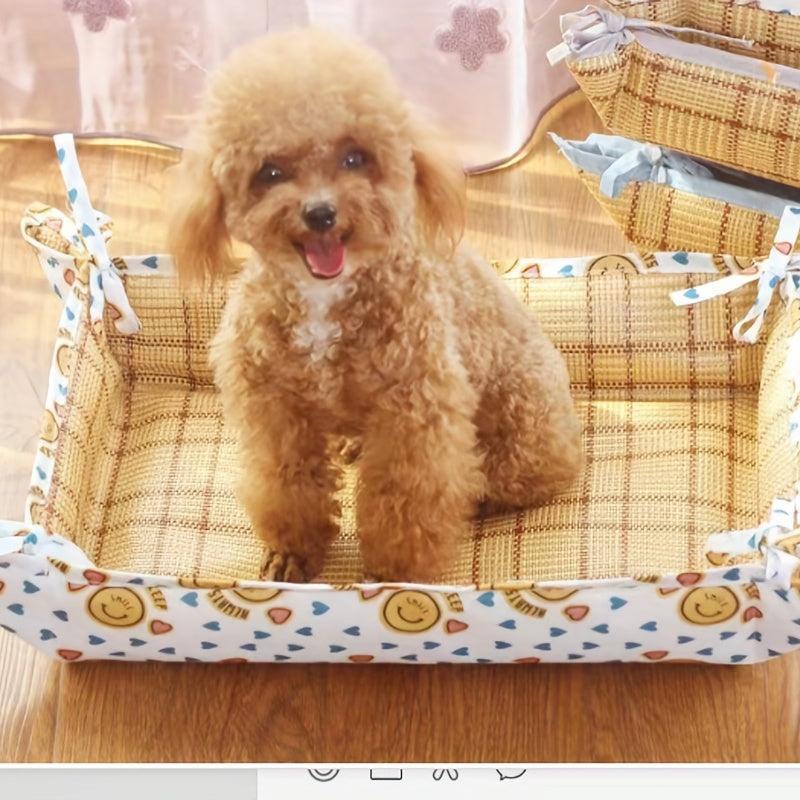 Waterproof Cartoon Dog Bed Cats Summer Mat
