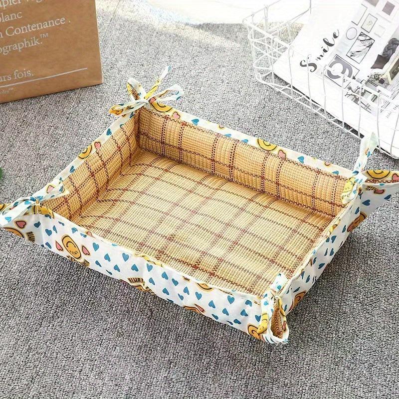 Waterproof Cartoon Dog Bed Cats Summer Mat