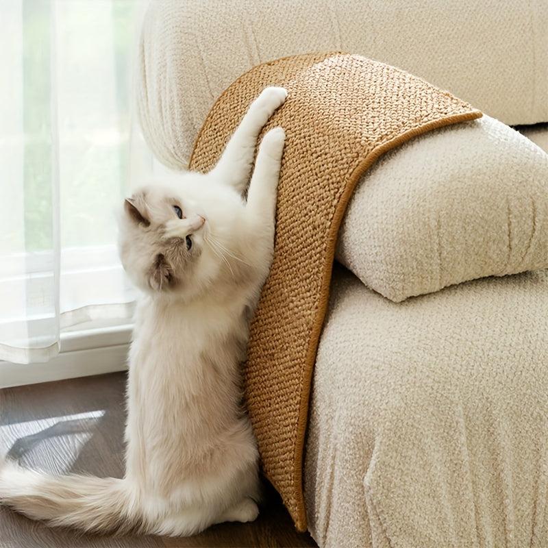 Sisal Cat Scratcher Sofa Mats Furniture Protector Pad