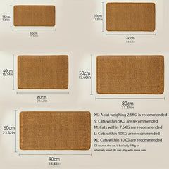 Sisal Cat Scratcher Sofa Mats Furniture Protector Pad