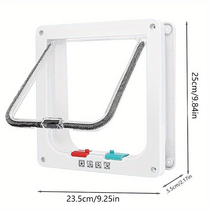 Double Door Pet Access Small Door Two way Entrance And Exit Hole Acrylic Board